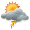 Possibilités d'orages
